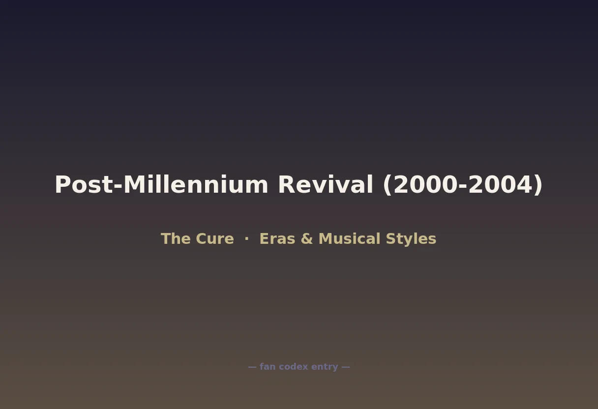 Post-Millennium Revival (2000-2004)