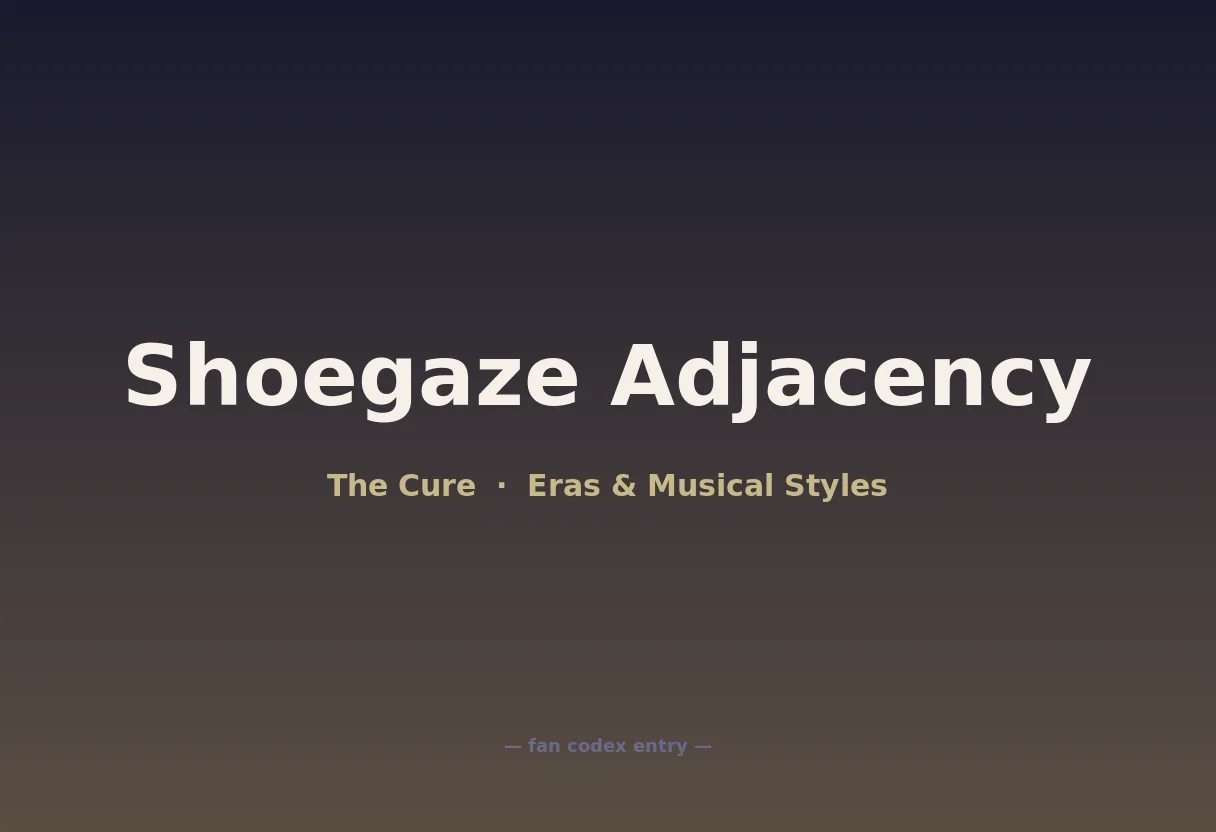 Shoegaze Adjacency