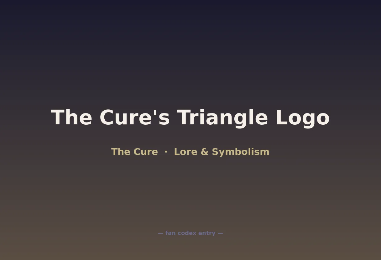The Cure's Triangle Logo