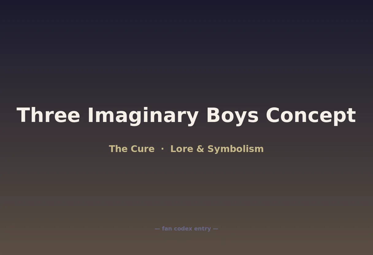 Three Imaginary Boys Concept