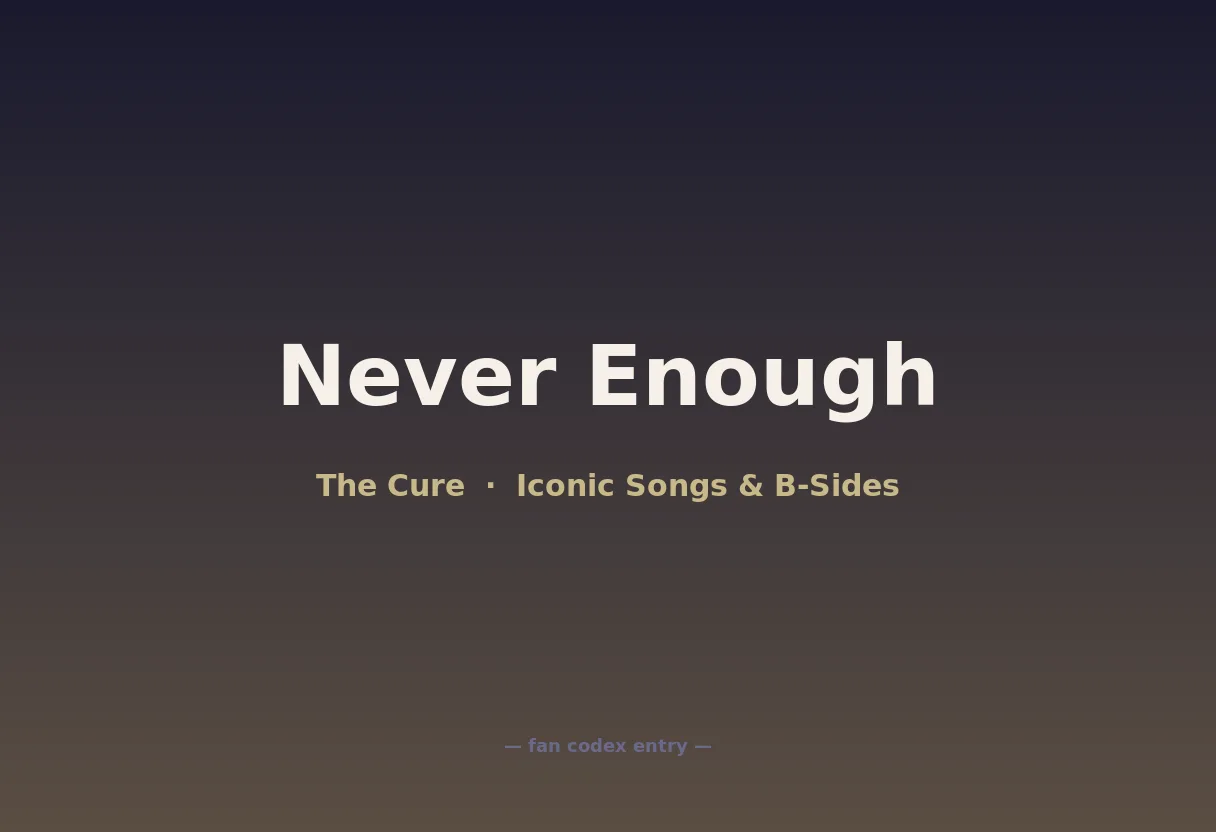 Never Enough