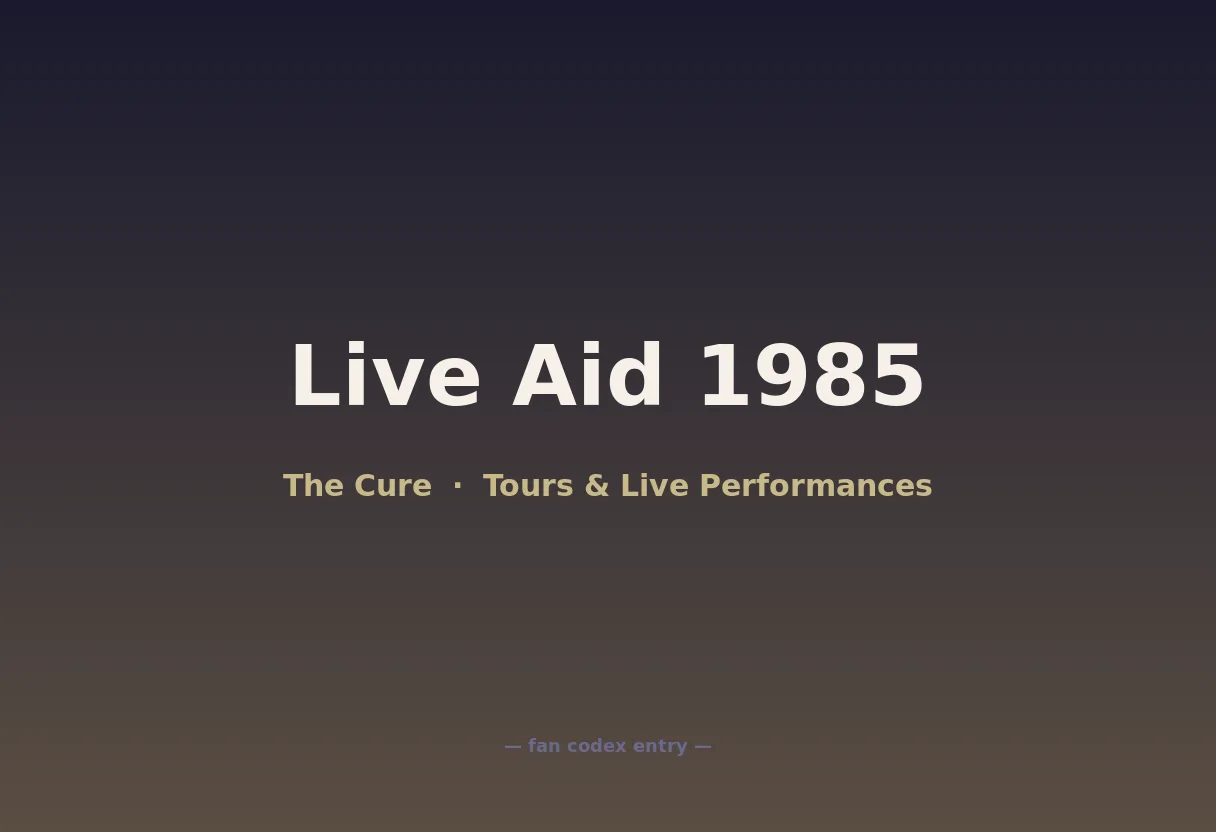 Live Aid 1985