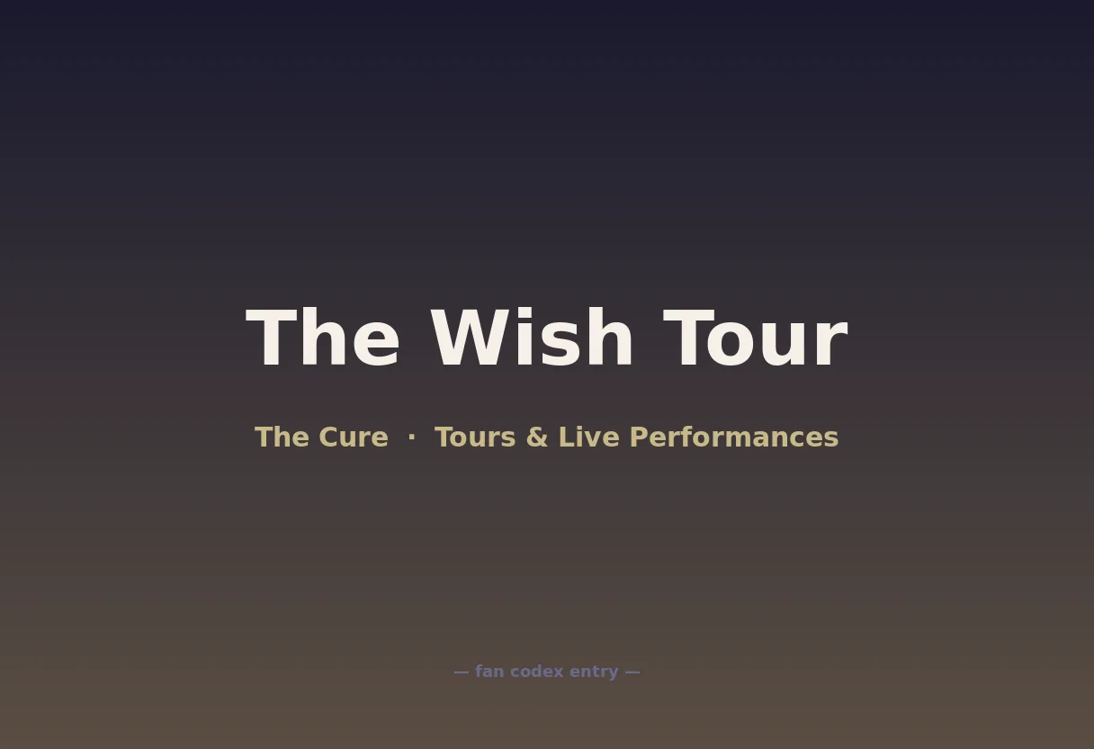 The Wish Tour